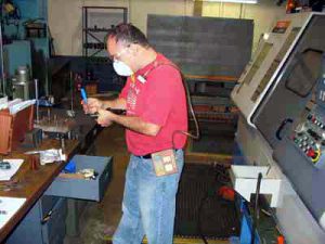 Personnel Monitoring Exposure monitoring and PPE review for metals machining client.